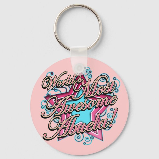 Abuela Key Ring (Front)