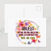 Abuela Love Them Spoil Them Snuggle Them