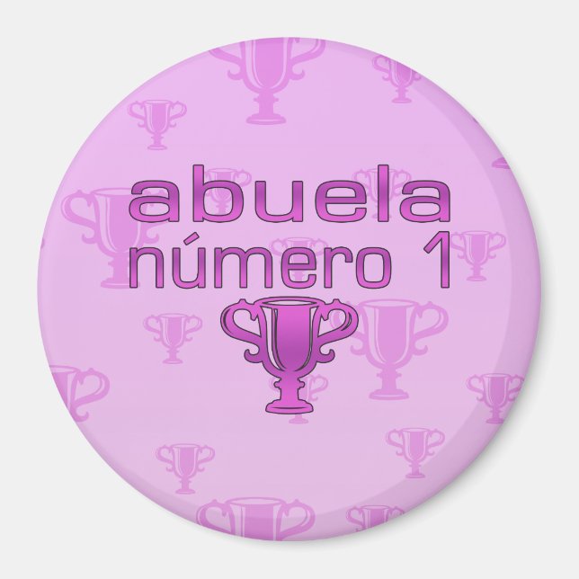 Abuela Número 1 Magnet (Front)