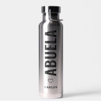 Abuela | Spanish Grandma Custom Name Chrome