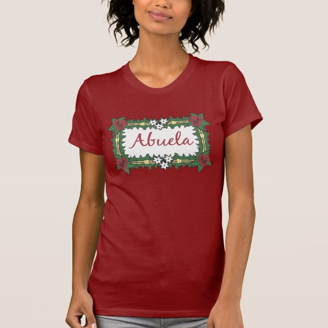 Abuela Tropical T-Shirt (Front)
