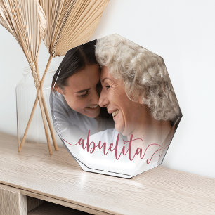 Abuelita Grandma Script Overlay Photo Block