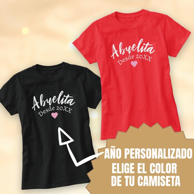 Abuelita Regalo Personalizado T-Shirt (Abuelita Regalo Personalizado T-Shirt)