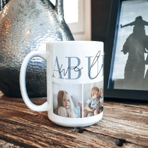 Abuelito We Love You 4 Photo Collage Coffee Mug