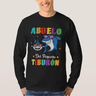 Abuelo del Pequeño Tiburón nieto cumpleaños tiburó T-Shirt