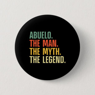 Abuelo Design For Grandpa Grandfather From Grandki 6 Cm Round Badge