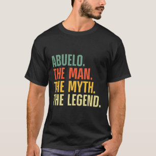 Abuelo Design For Grandpa Grandfather From Grandki T-Shirt