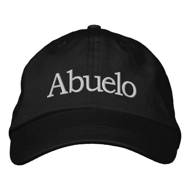 Abuelo Embroidered Hat (Front)