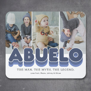 Abuelo Man Myth Legend 3 Photo Mouse Pad