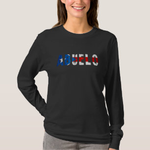 Abuelo Puerto Rican Flag Puerto Rico Heritage Vint T-Shirt