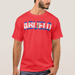 Abuelo Salvadoran Flag El Salvador Grandpa Fathers T-Shirt