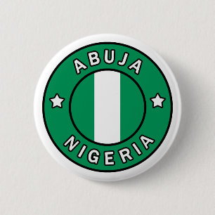 Abuja Nigeria 6 Cm Round Badge