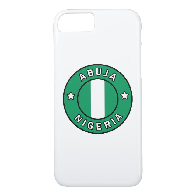 Abuja Nigeria Case-Mate iPhone Case (Back)