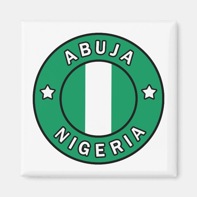 Abuja Nigeria Magnet (Front)