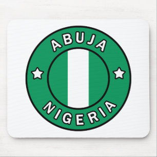 Abuja Nigeria Mouse Pad