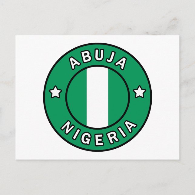 Abuja Nigeria Postcard (Front)