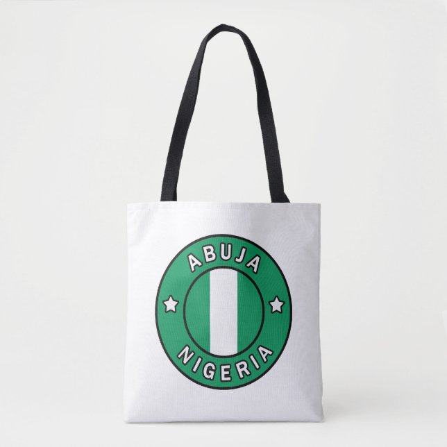 Abuja Nigeria Tote Bag (Front)