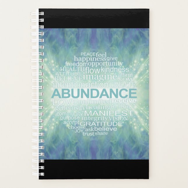 Abundance and Prosperity  Planner (Front)
