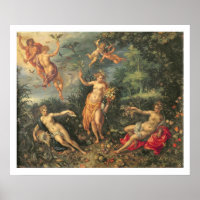 Abundance and the Four Elements, c.1606 (oil on co