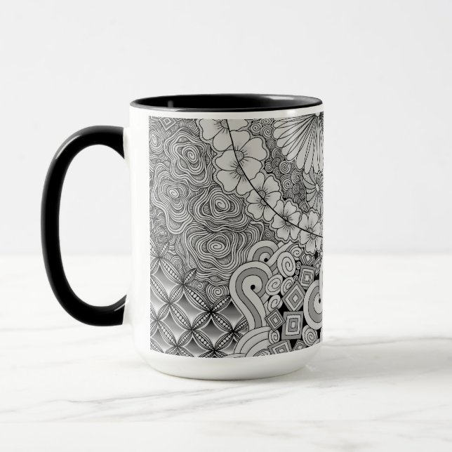 Abundance in Bloom Mug (Left)