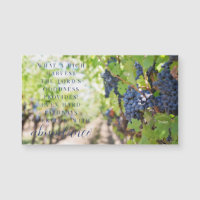 Abundance Inspirational Harvest Photography Magnet