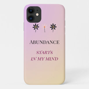 Abundance Mindset – Flowers of Abundance Case-Mate iPhone Case