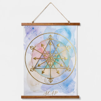 Abundance Radionic Symbol Art Hanging Tapestry