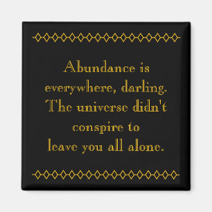 Abundant Abundance Magnet