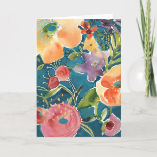 Abundant Florals I Card