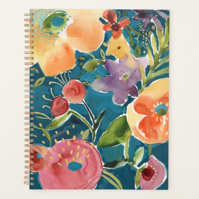 Abundant Florals I Planner (Front)