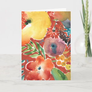 Abundant Florals III Card