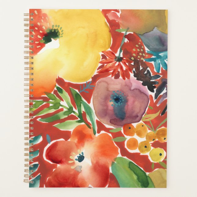 Abundant Florals III Planner (Front)