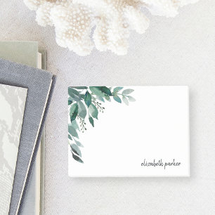 Abundant Foliage Personalised Post-it Notes