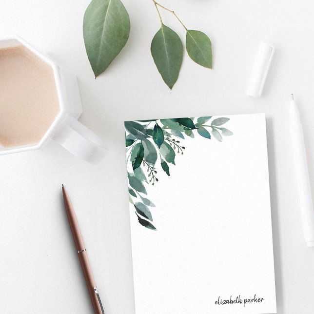 Abundant Foliage | Personalised Post-it Notes (Creator Uploaded)