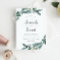 Abundant Foliage Wedding Invitation