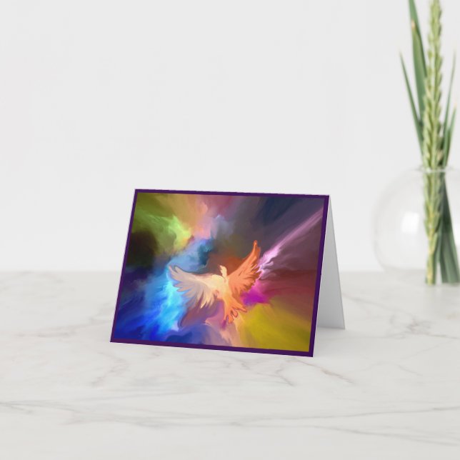 Abundant Grace – A Christian Thank You Card  (Front)