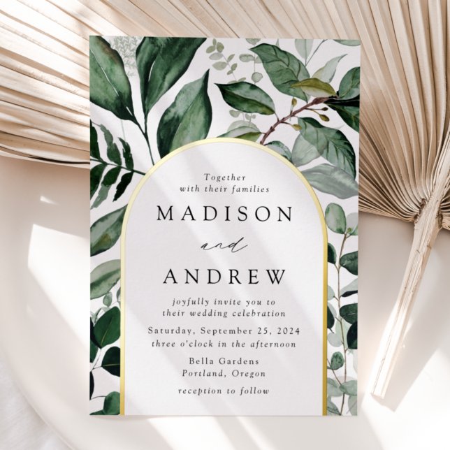Abundant Greenery Arch Frame Wedding (Creator Uploaded)