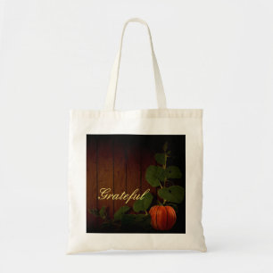 Abundant Harvest Pumpkin Thanksgiving Tote Bag