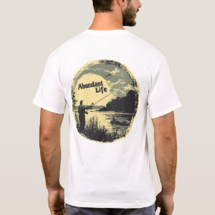 Abundant Life Fishing Tee (Back)
