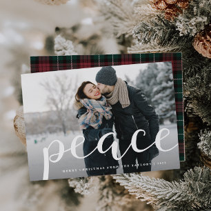 Abundant Peace   Holiday Photo Card