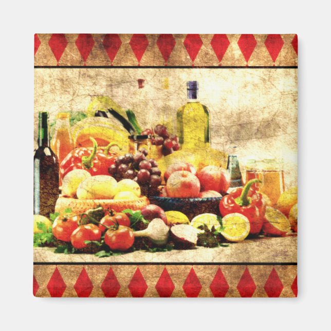 Abundant Table Distressed Digital Magnet (Front)
