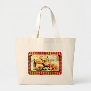 Abundant Table Large Tote Bag
