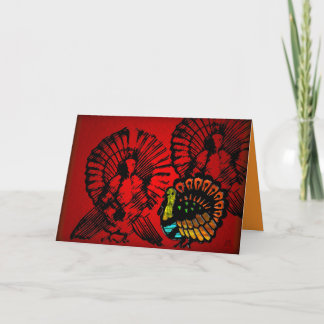 Abundant Thanksgiving Holiday Card