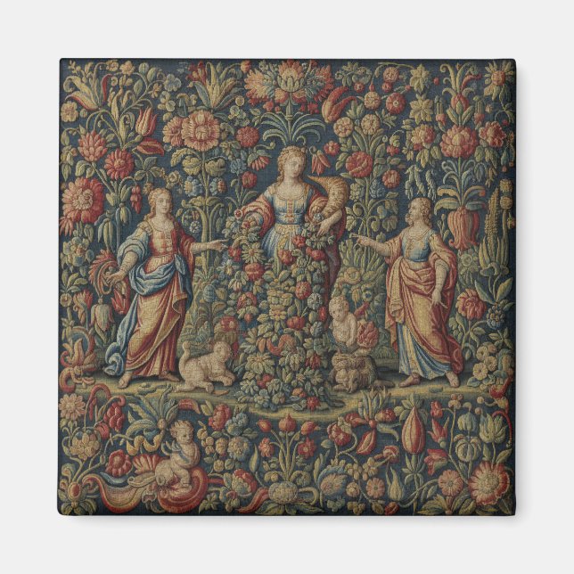 Abundia Good Fortune + Prosperity Tapestry Magnet (Front)