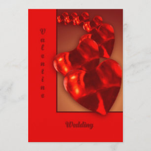 abw Valentine Wedding Invitation