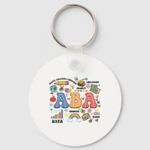 Aby Therapist Behaviour Analyst Autism Therapy Rbt Key Ring