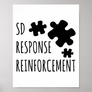 Aby Therapist Sd Reinforcement Response Behaviour Poster