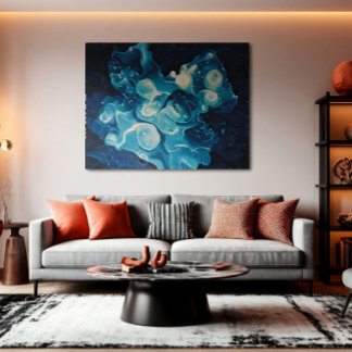 Abyssal Flow Canvas Print