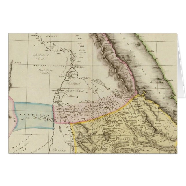 Abyssinia, Nubia &c (Front Horizontal)