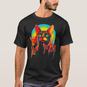 Abyssinian Cat Best Friends T-Shirt